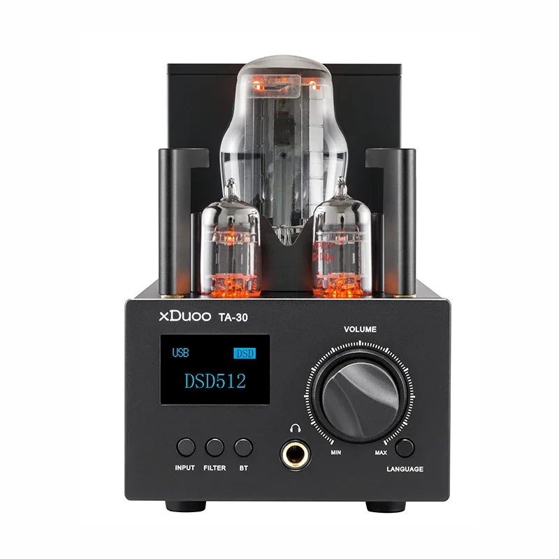 XDUOO TA30 ES9038Q2M HD Bluetooth High Performance DSD512 DAC Tube Headphone Amplifier