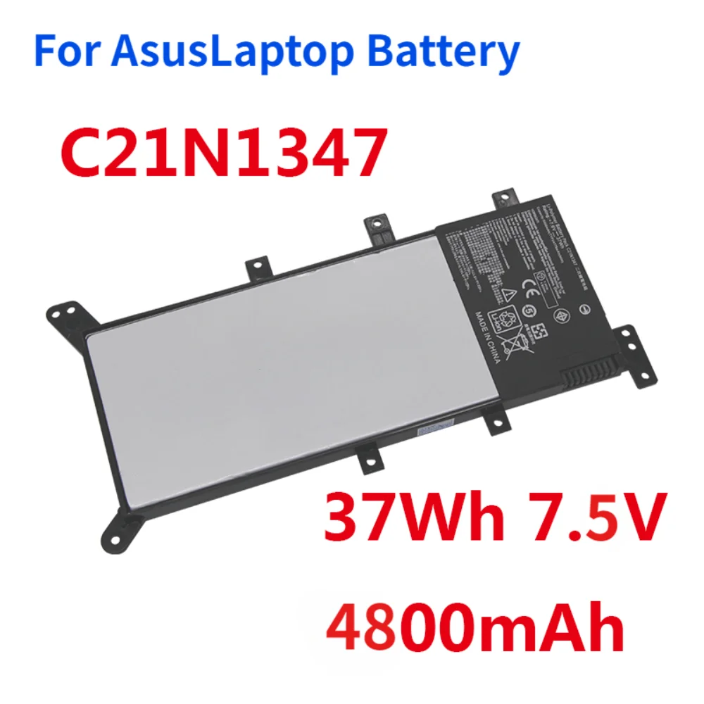 

For Asus C21N1347 37Wh 7.5V Laptop Battery X555LP X555LI X554l X555 X555L X555LD X555LFX555LA X555LB X555LN 2ICP4/63/134