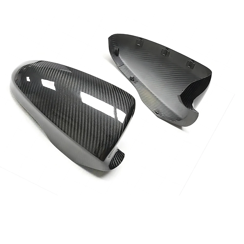 Replacement Rearview Side Mirror Covers Cap For BMW F10 F06 F12 F13 M5 M6 OEM Style Dry Carbon Fiber Casing Shell