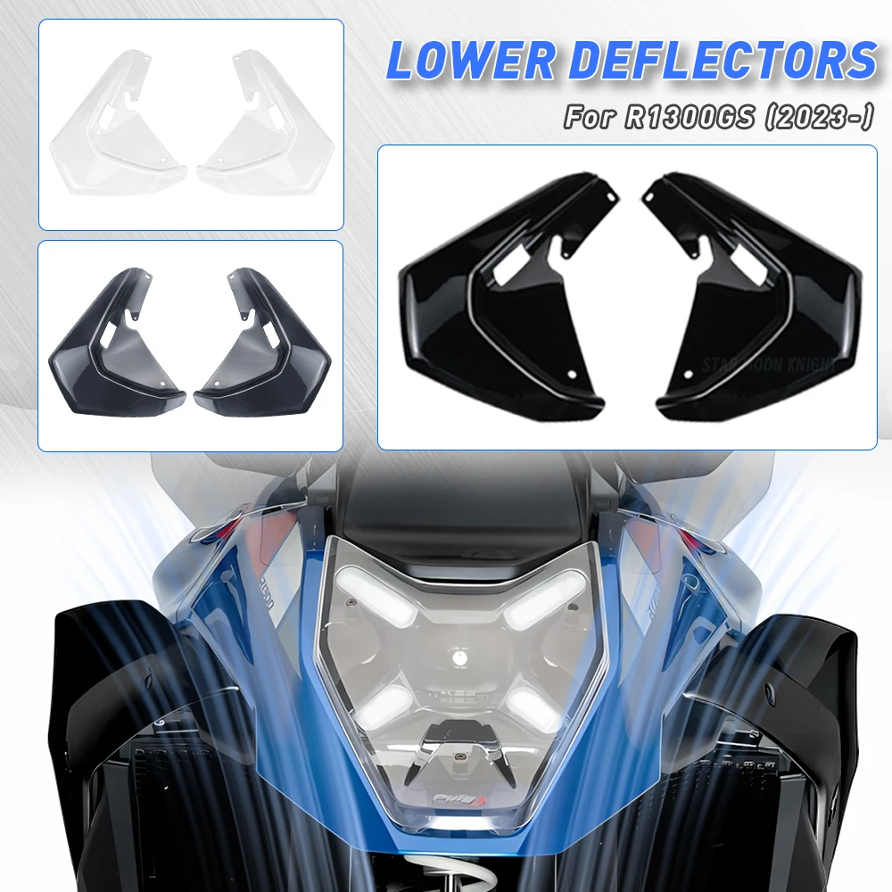 

Motorcycle Windshield Side Spoilers For BMW R1300GS R 1300 GS R1300 GS 2023 2024- Leg Lower Deflectors Fairing