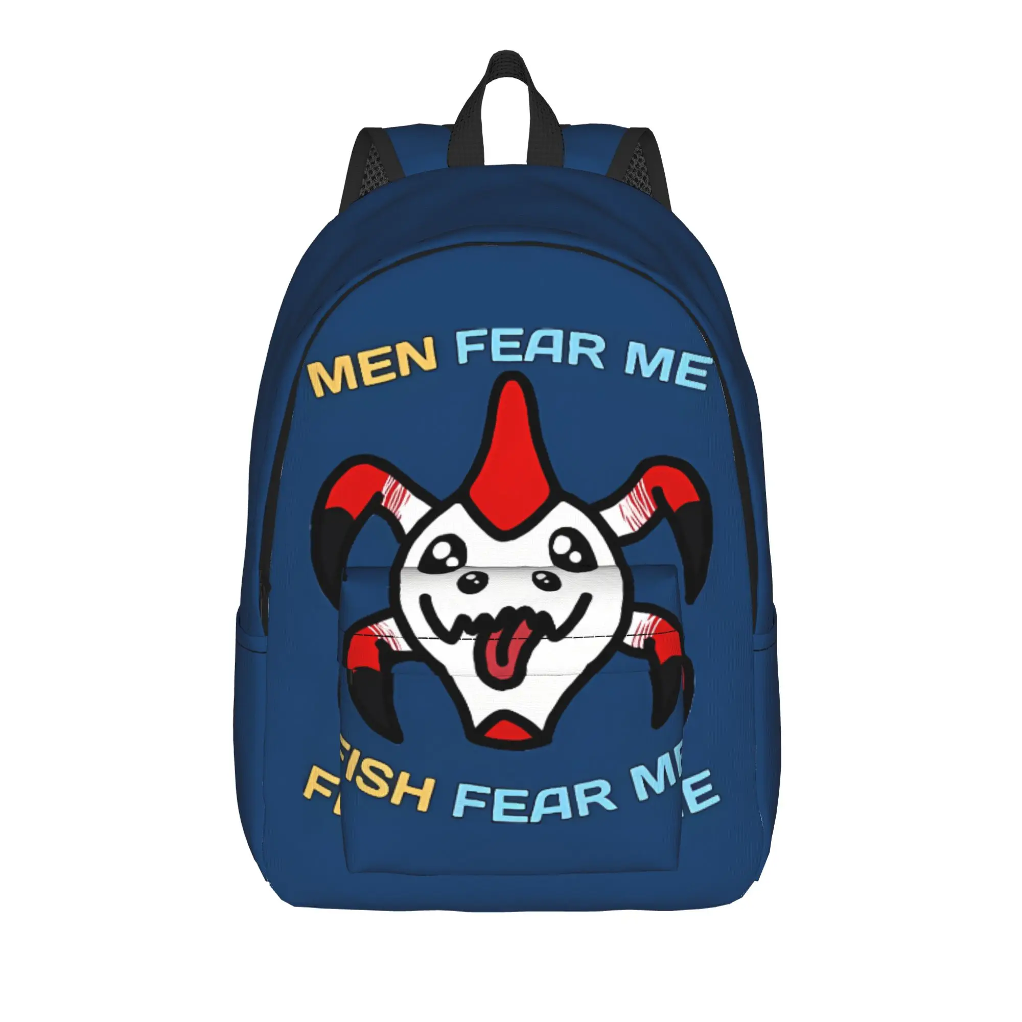 Back to School Season Portable Reaper Leviathan Fish Fear Me Bookbag Subnautica Unisex Knapsack Backpack