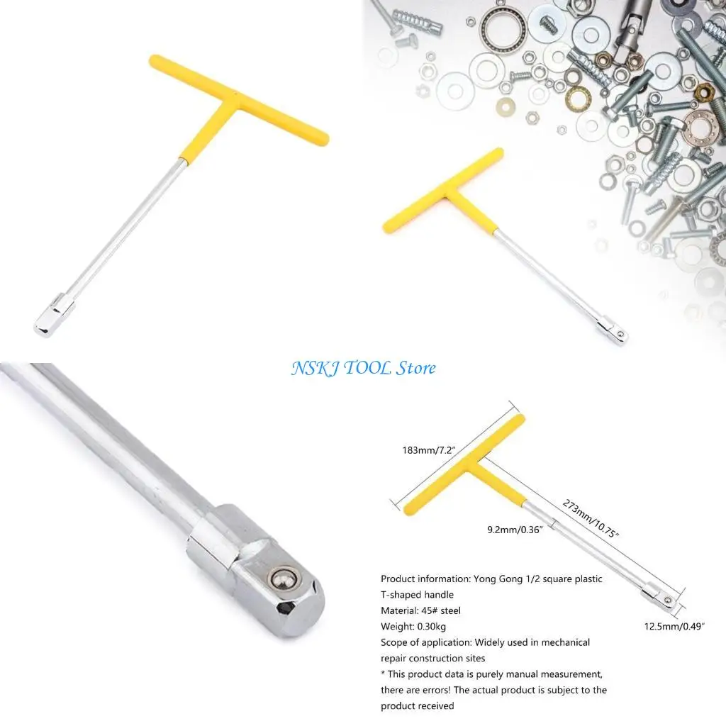 L8RC T Type Socket Wrench Multifuctional Inner Hexagon Wrench Car Motorcycle