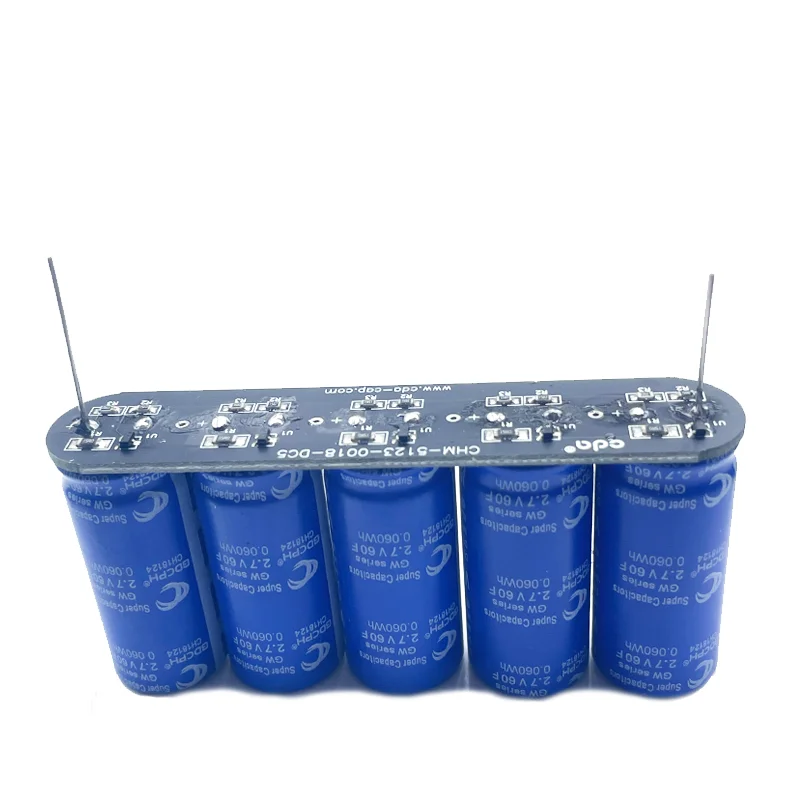 13.5V 12uF super capacitor module, 2.7V 60F backup power rectifier, 13.5V 12uF