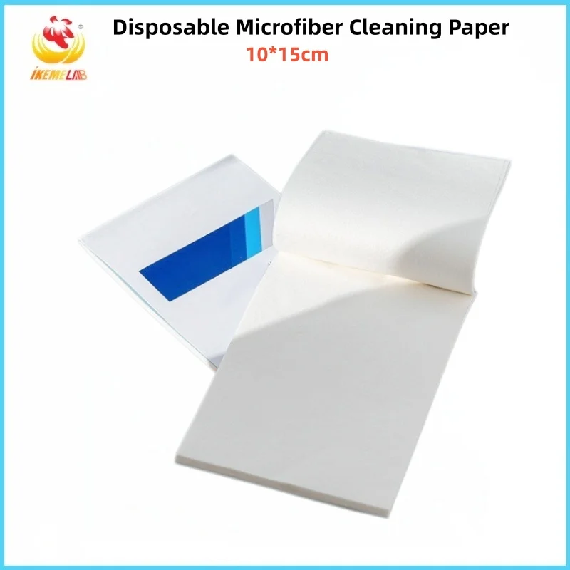 WEIAI Disposable Microfiber Cleaning Paper Lab Biology Glassware Oil Stains Microscope Camera Lens Cleaning Tissues Kit