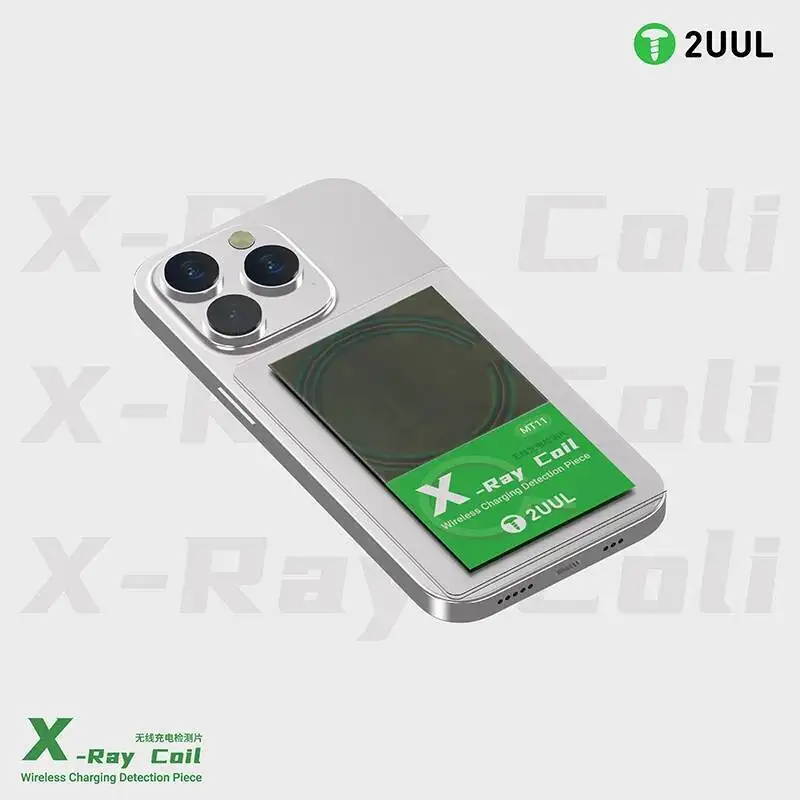 X-Ray Coil 2uul Mobiele Telefoon Draadloos Opladen Detectie Kaart 12/13/14/16/17 Pro Max Draadloos Opladen Reparatie Tools