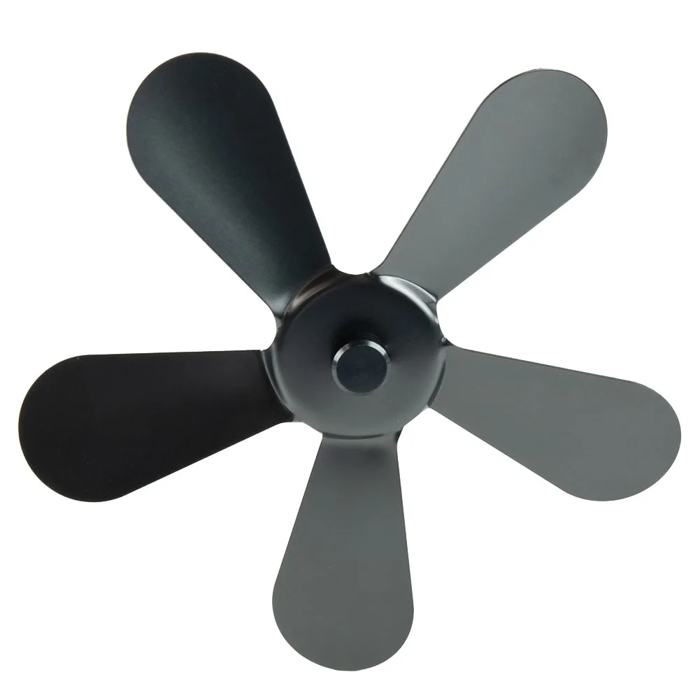 

Stove Fan Fan Blades 172mm 1Pcs Accessories Light 5 Blade Fan Aluminum Alloy For Thermal Power Oven Fan Practical