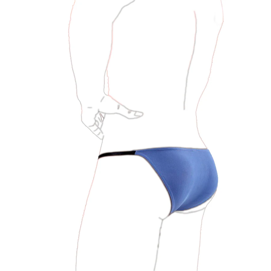 

High Fork Ice Silk Thread Men's Underwear Breathable Triangle Pants Calzocillos Sexys Hombres Basic Man Briefs Slip Uomo Pouch