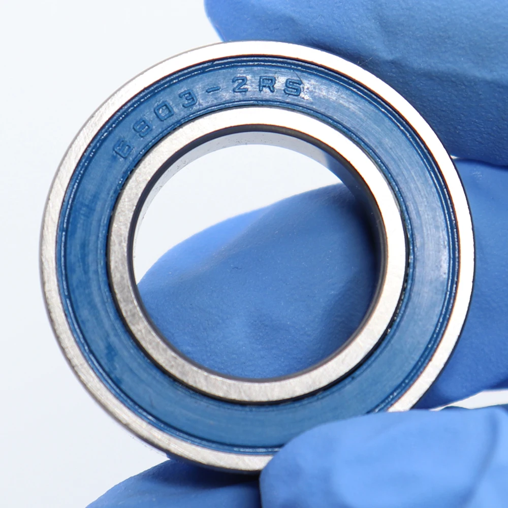 FUSHI 6903RS Bearings Blue Sealed 17x30x7 mm , ABEC-3 6903 2RS Shaft Ball Bearing Parts For Hobby RC Car Truck , Pick of 10Pcs