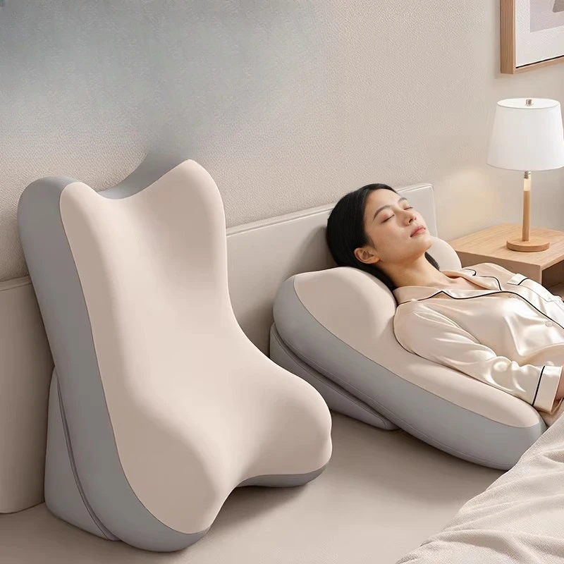 

Memory foam bedside pillow, large backrest, multi-functional sleep, mobile phone, waist cushion, waist protection, stomach