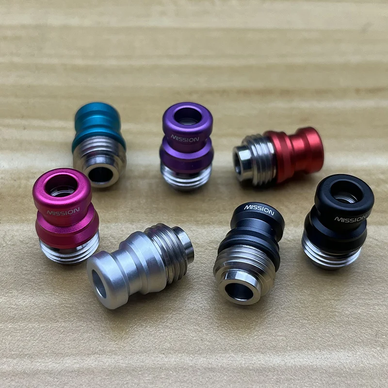 Mission XV Cosmos Style Drip Tip 316ss Air Holes Diameters 2.0mm 3.0mm 4.5mm for SXK BB / Billet Box Mod Kit vape Accessories