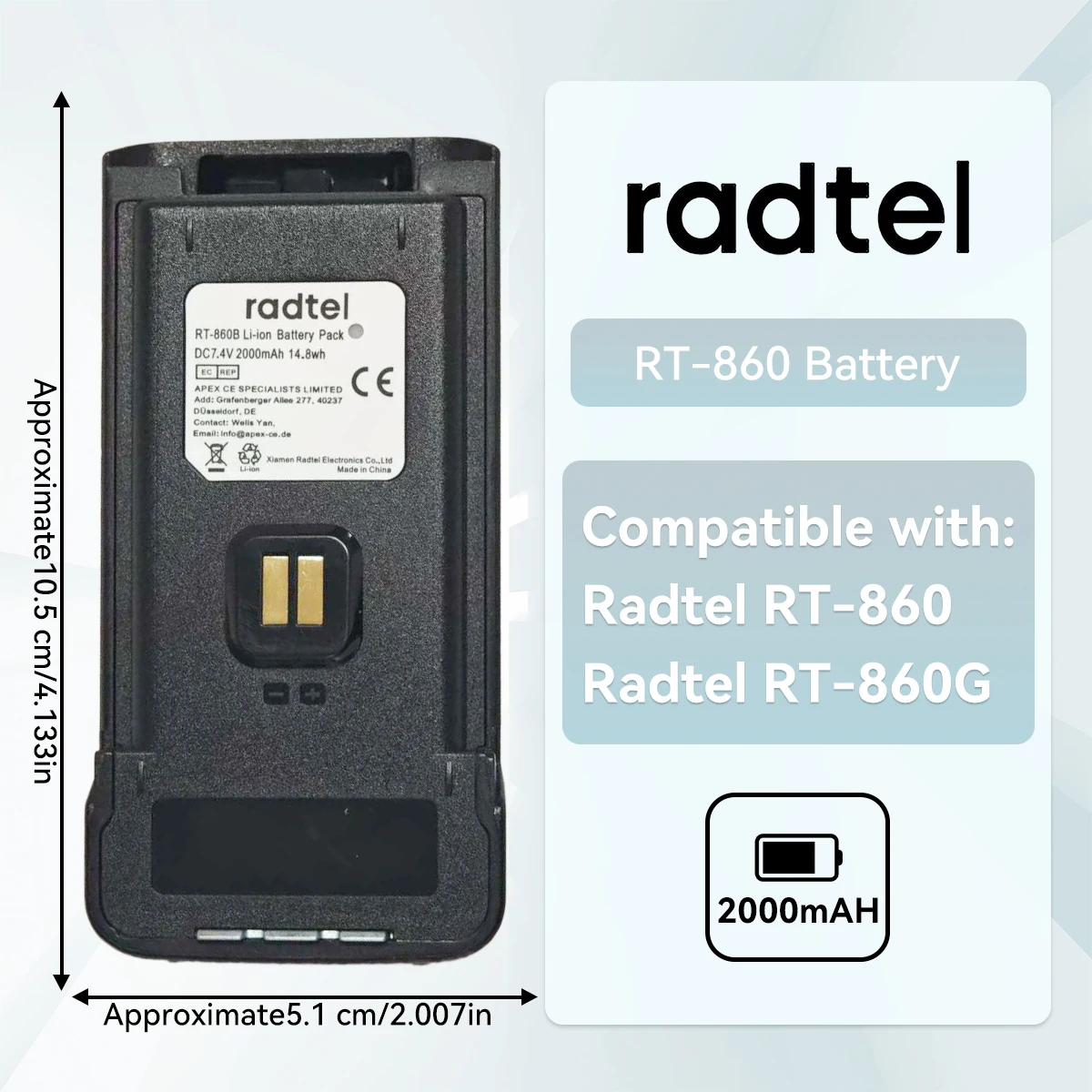 Walkie Talkie Li-Io… - image