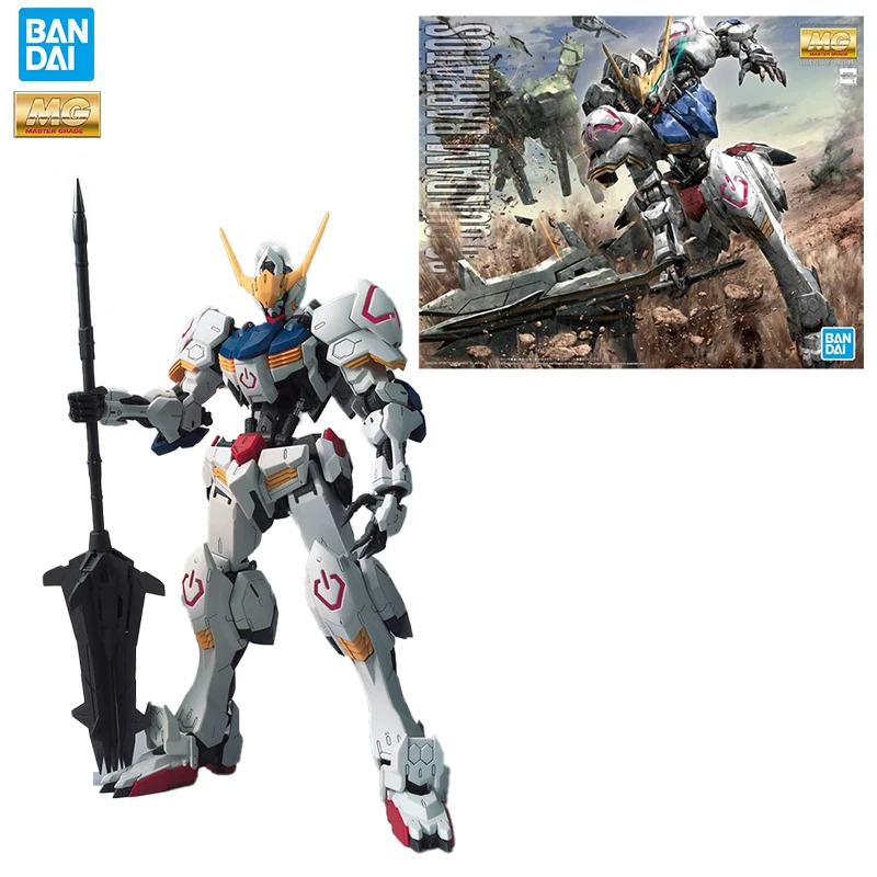 

In Stock Bandai Master Grade ASW-G-08 Gundam Barbatos MG 1/100 Collectible Anime Action Figure Assembling Model Gift Toys