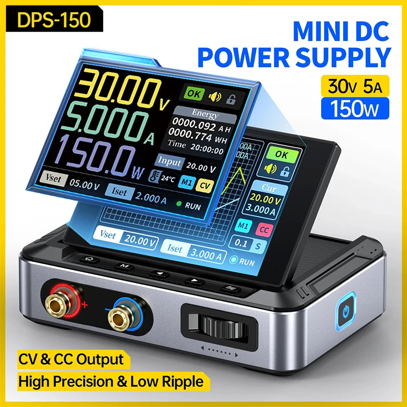 DPS-150 DC Power Supply Laboratory Power Supply Adjustable 30V 5A 150W Switching Power Supply Portable Digital Power Supply