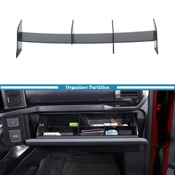for Ford F150 F-150 2021 2022 2023 Co-pilot Storage Box Compartment Organizer Partition Separator Car Interior Accessories ABS
