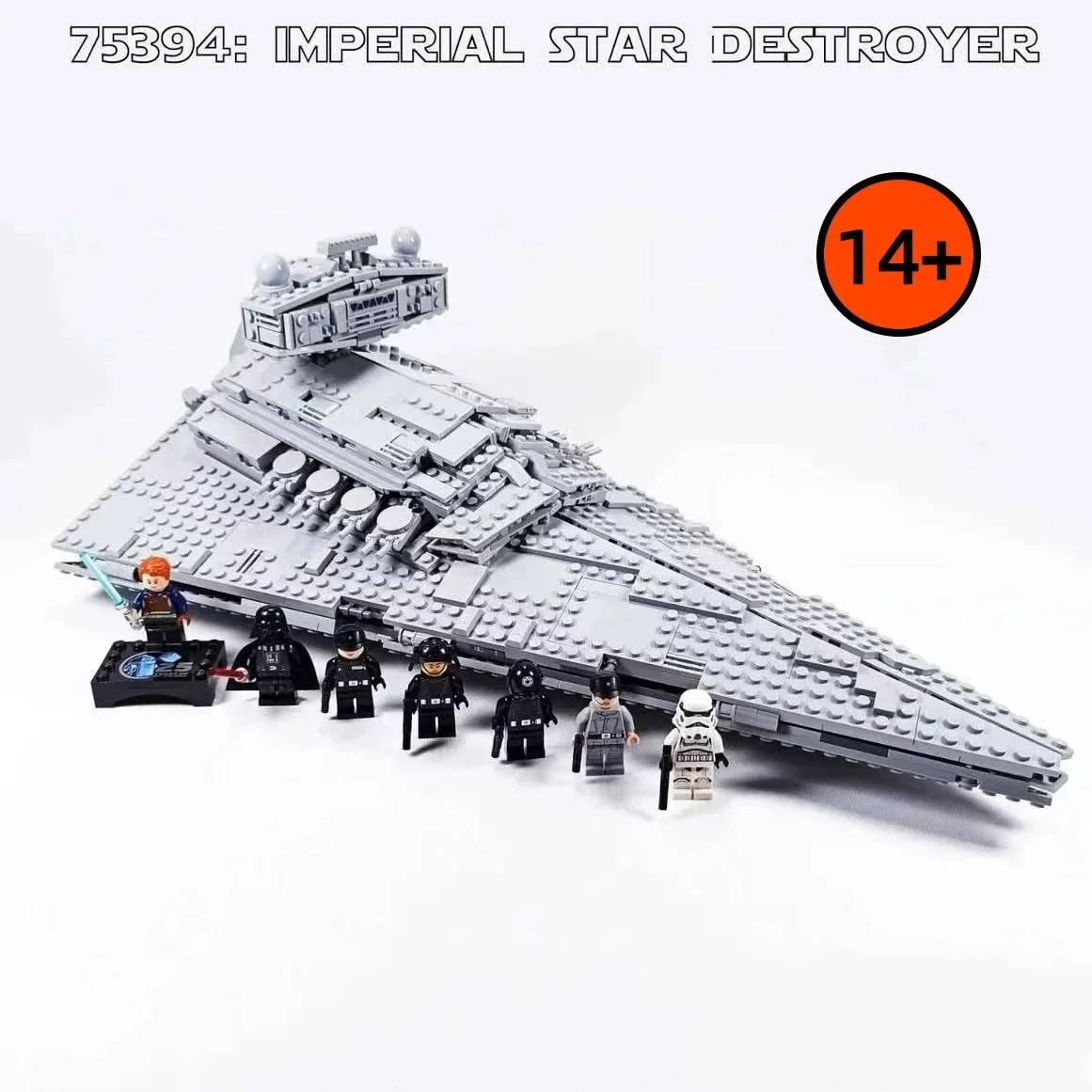 2025 nouveau 1555 pièces UCS Star Battle impérial Star Destroyer 75394 bloc de construction avec 7 poupées pour enfants cadeaux d'anniversaire de vacances