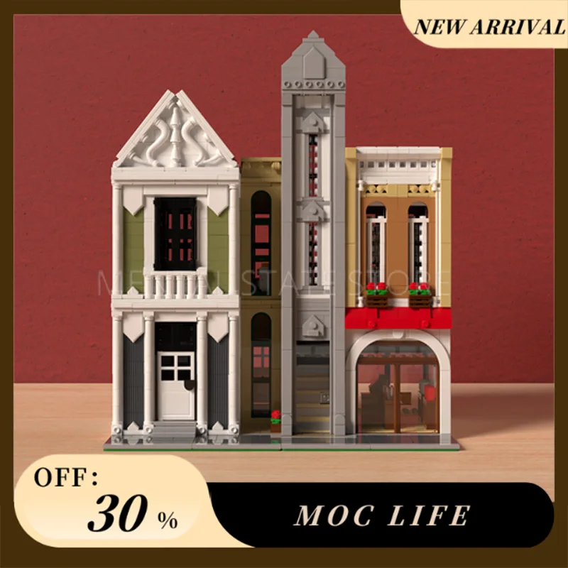 [1487 шт.] индивидуальный магазин кружек MOC, креативный набор строительных блоков STEM, развивающие игрушки, комплект строительной модели «сделай сам», подарки на день рождения