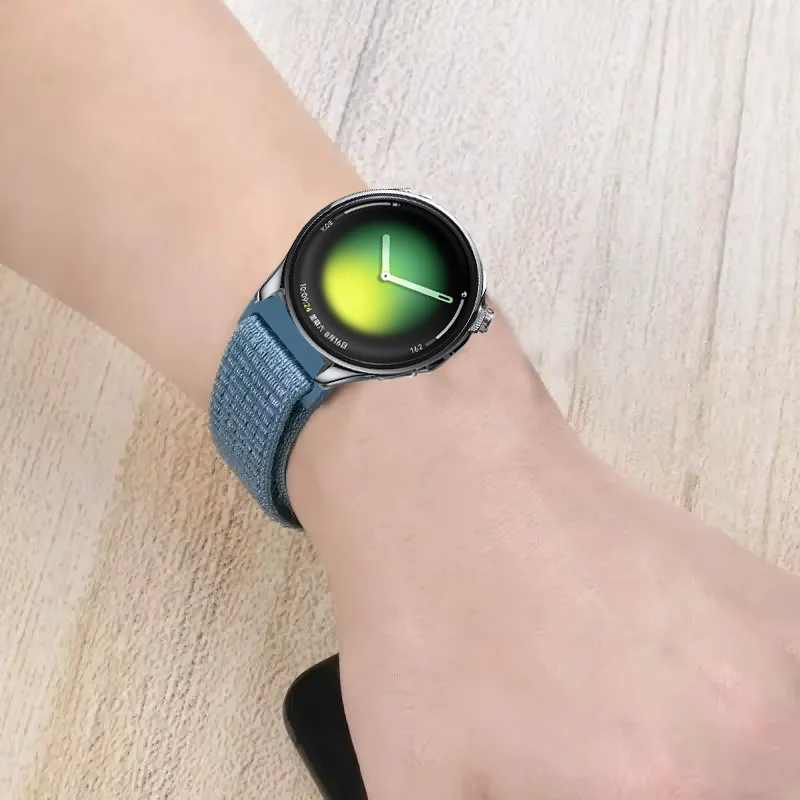 20mm 22mm Nylon Loop Strap for Xiaomi Watch 5 S5 4 3  Breathable wristband For OPPO Watch S X3 Oneplus 4 3 Huawei GT 7 Pro 47mm
