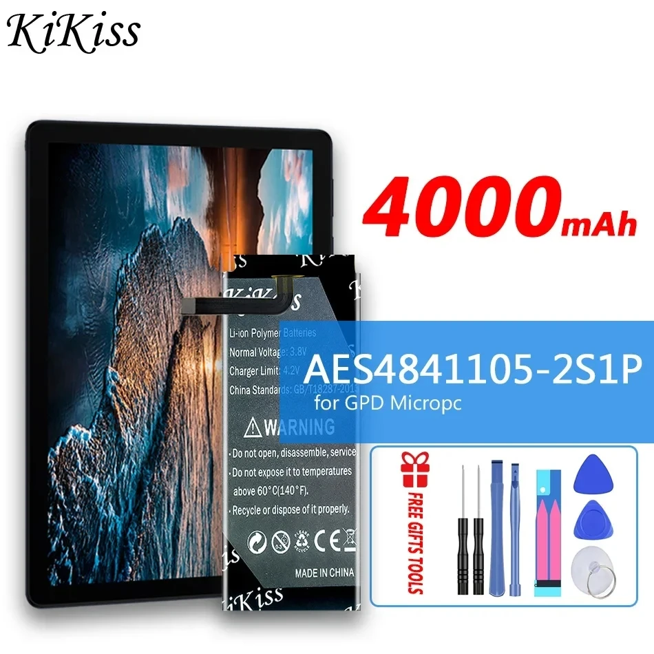 

4000mAh KiKiss Powerful Battery AES4841105-2S1P for GPD Micropc Computer