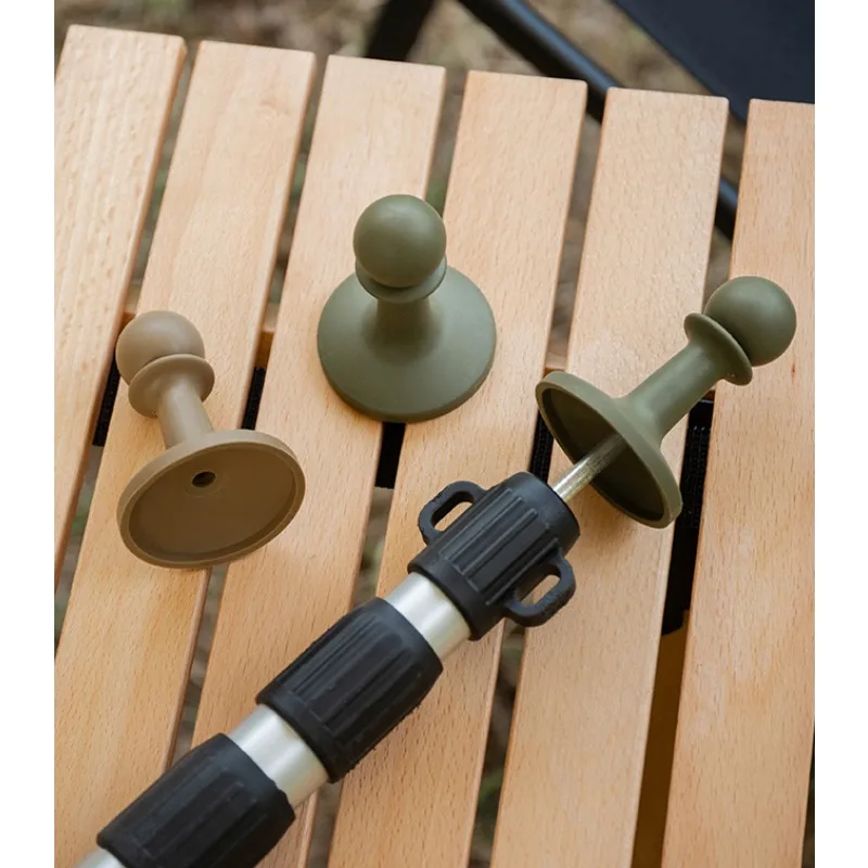 4pcs Tent Canopy Pole Lightning Protection Cap Outdoor Camping Rain Plastic Support Rod Security Top Insulation Stationed Picnic