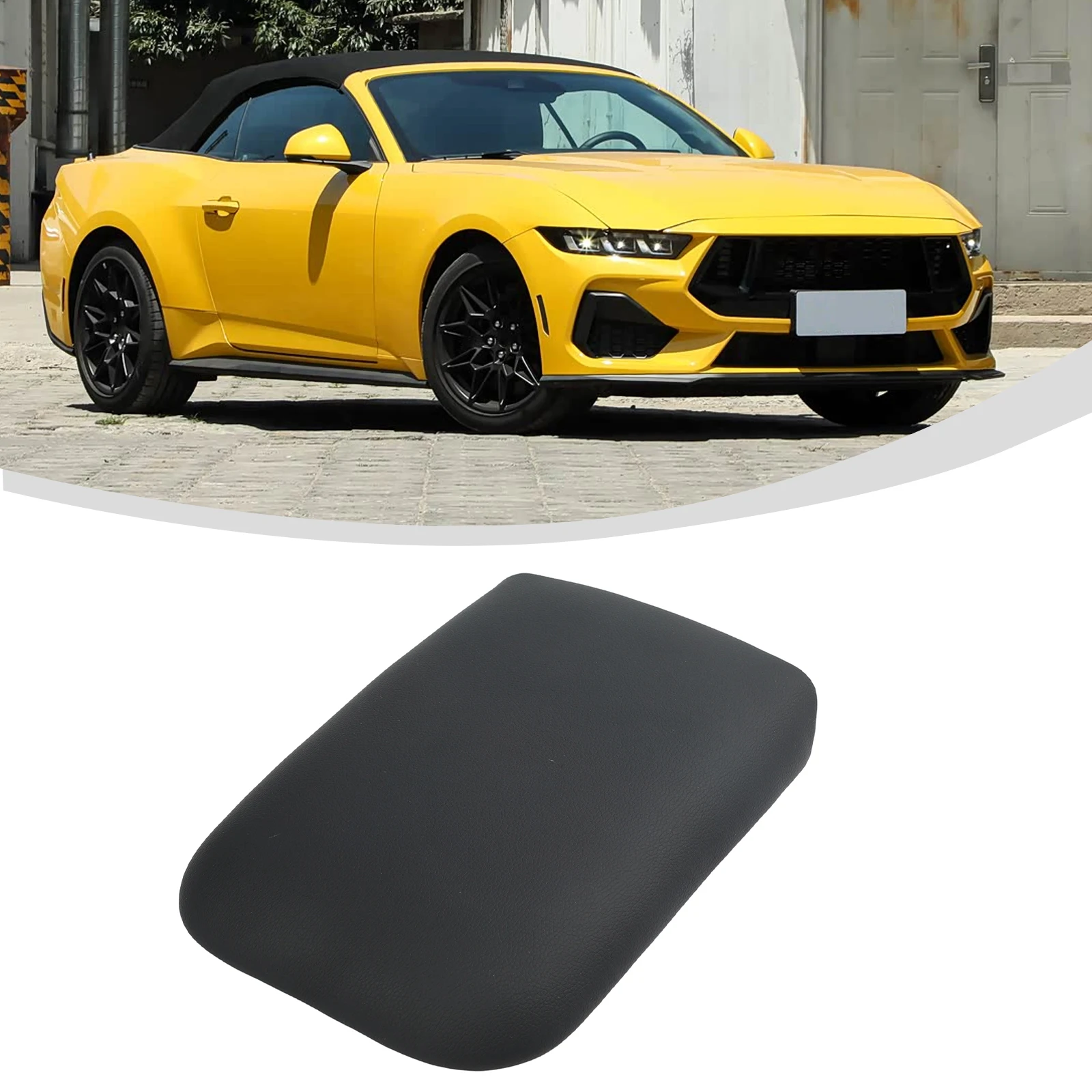 Center Console Armrest Lid Cover for Ford For Mustang 2005 to 2009 with OEM Number 5R3Z6306024AAC Replacement Interior Accessory view 6