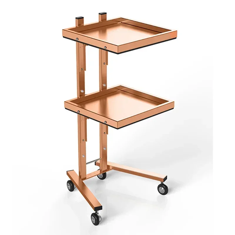 Medical Trolley Organizer Räder Hilfs wagen Friseur Salon Spa Eisen Kosmetik Haar Luxus Wohnzimmer Hotelbar