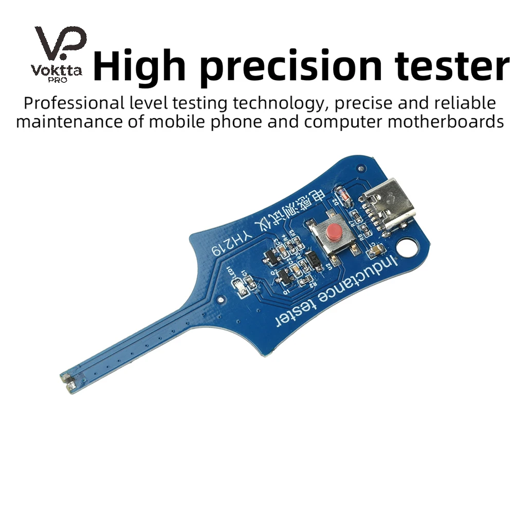 DC 5V Inductor Tester Mainboard Coil Tester Quick Fault Diagnosis For Mobile Phone Computer Mainboard Repair Specialized Tool