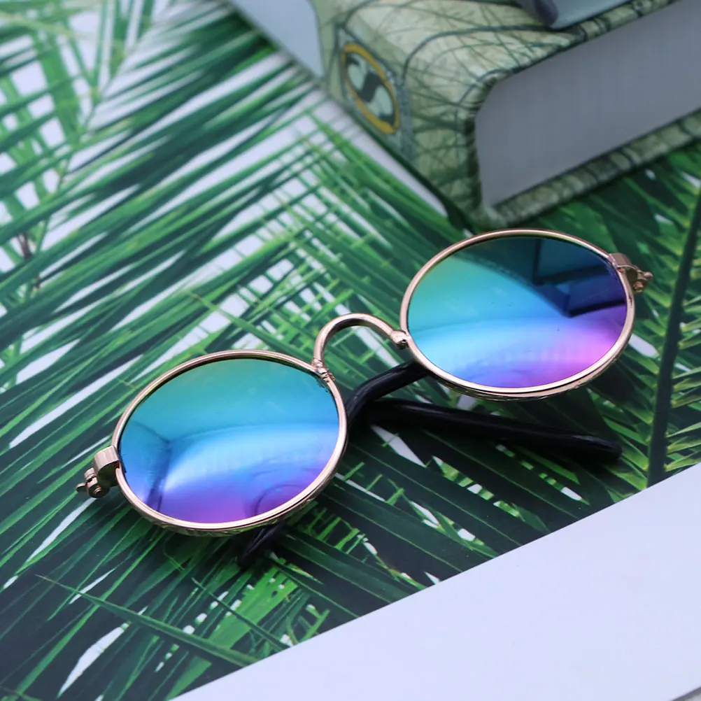 

Funny Pet Glasses Dog Cat UV Protection Sunglasses Small Decor Lightweight Durable Party Accessory for Dogs Cats Funny