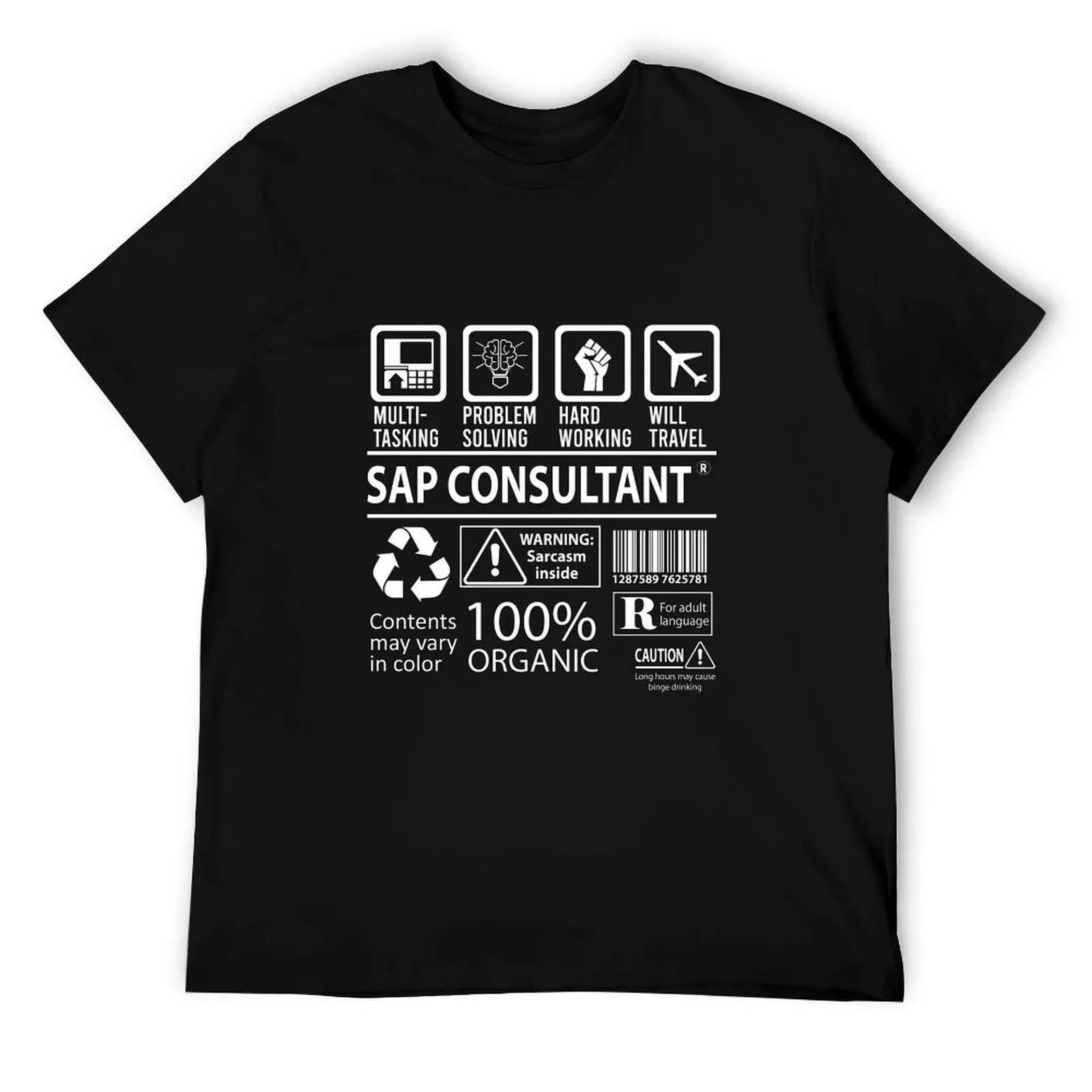 

Sap Consultant T Shirt - Multitasking Job Gift Item Tee T-Shirt man t shirts for men casual man t shirts for men T-Shirt