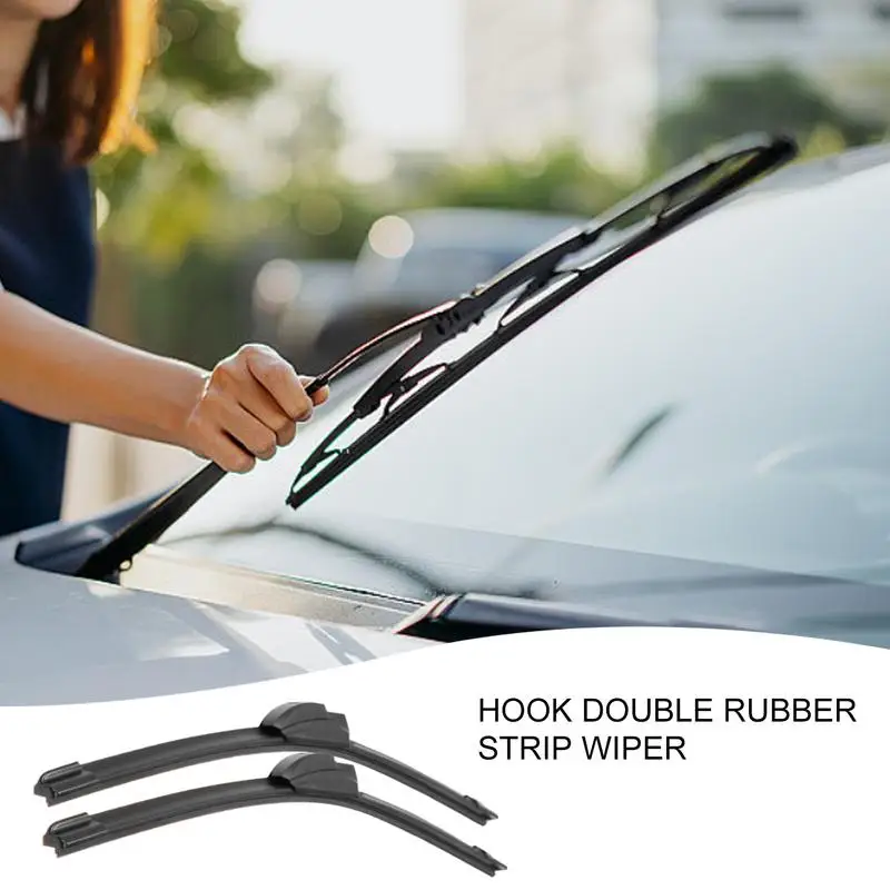 For Car Silicone Wiper Inserts Driver Side Window Wiper Auto Window Glass Wiper Replacement For Removing Water Droplets Or Fog