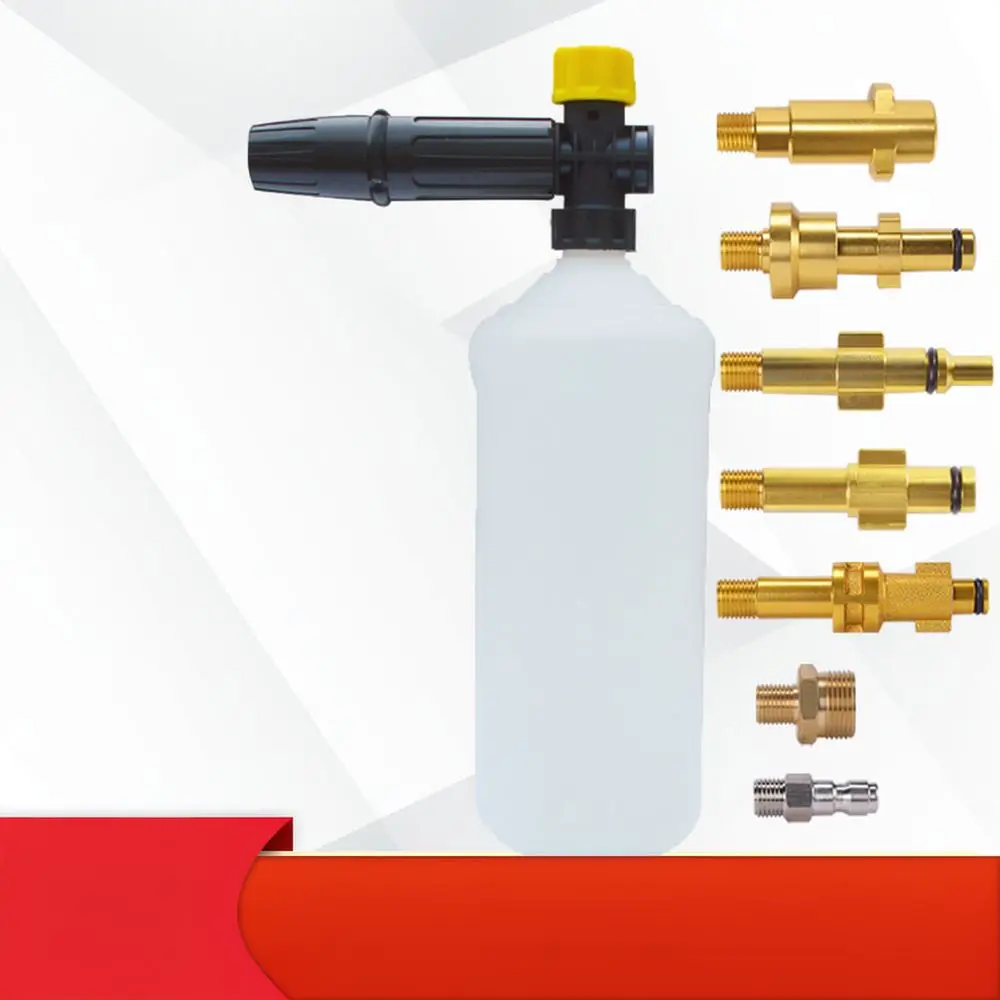 High Pressure Snow Foam Lance For For Xiongwei Foam Dispenser Car Wash Soap Applicator Adjustable Cleaning Sprayer Accessory