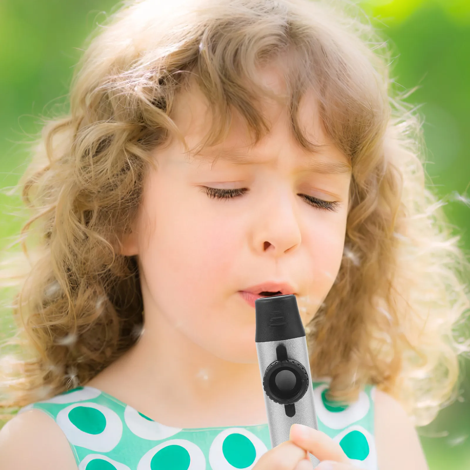 1Set Metal Kazoo Professional Portable Mouth Instrument Guitar Ukulele Partner Kids Adults Musical Performance view 3