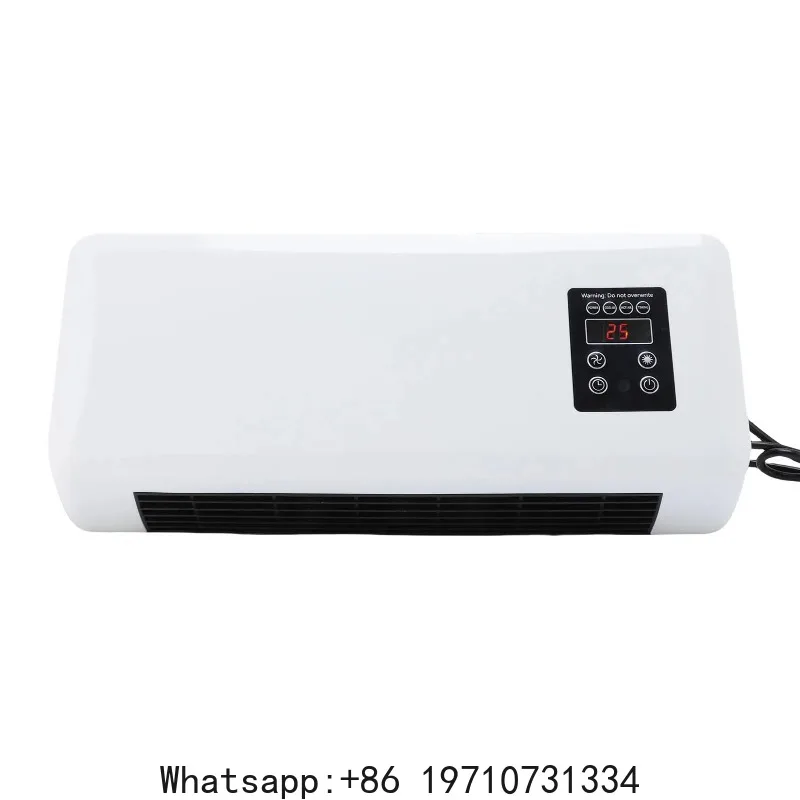 Wall Mounted Heater Cooler Energy Efficient Climate Control Small Cooling Heater Machine for Home Bedroom view 3