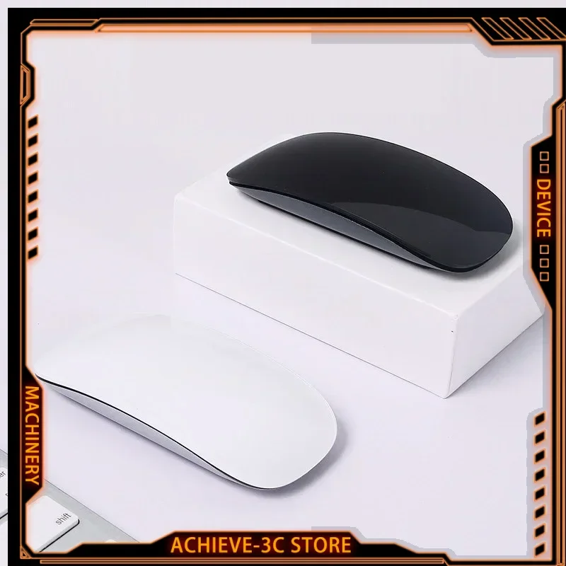 

Bluetooth Wireless Mouse Type-c Rechargeable Ultra-thin Arc Touch Mouse Ergonomic for PC Laptop Computer Macbook Office Mice