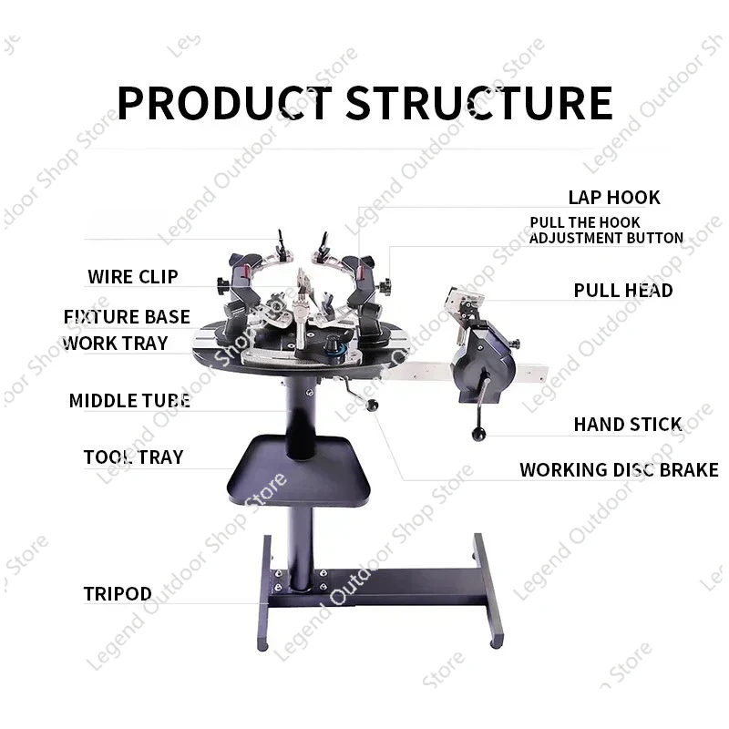 

Vertical Hand-cranked Net Badminton Racketstringing Machine Racket Stringing Machine
