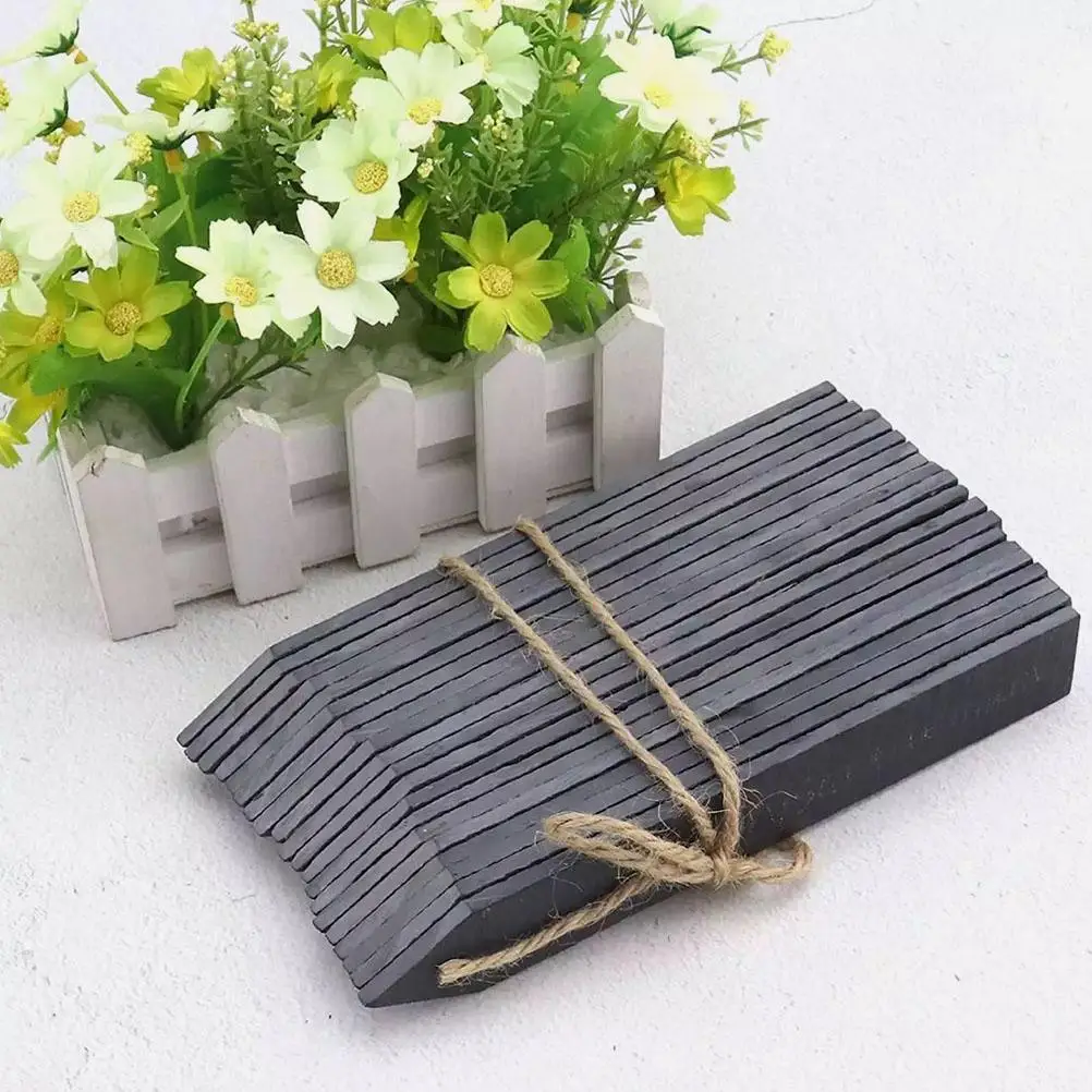 4 Pcs Garden Labels Outdoor Waterproof Plant Insert Plants Flower Markers Chalkboard