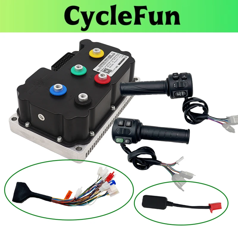 

Контроллер синусоидальной волны FarDriver ND84530 BLDC, высокая производительность, 84 В-100 В, 330 А с дроссельной заслонкой T08, для электрических мотоциклов, скутеров