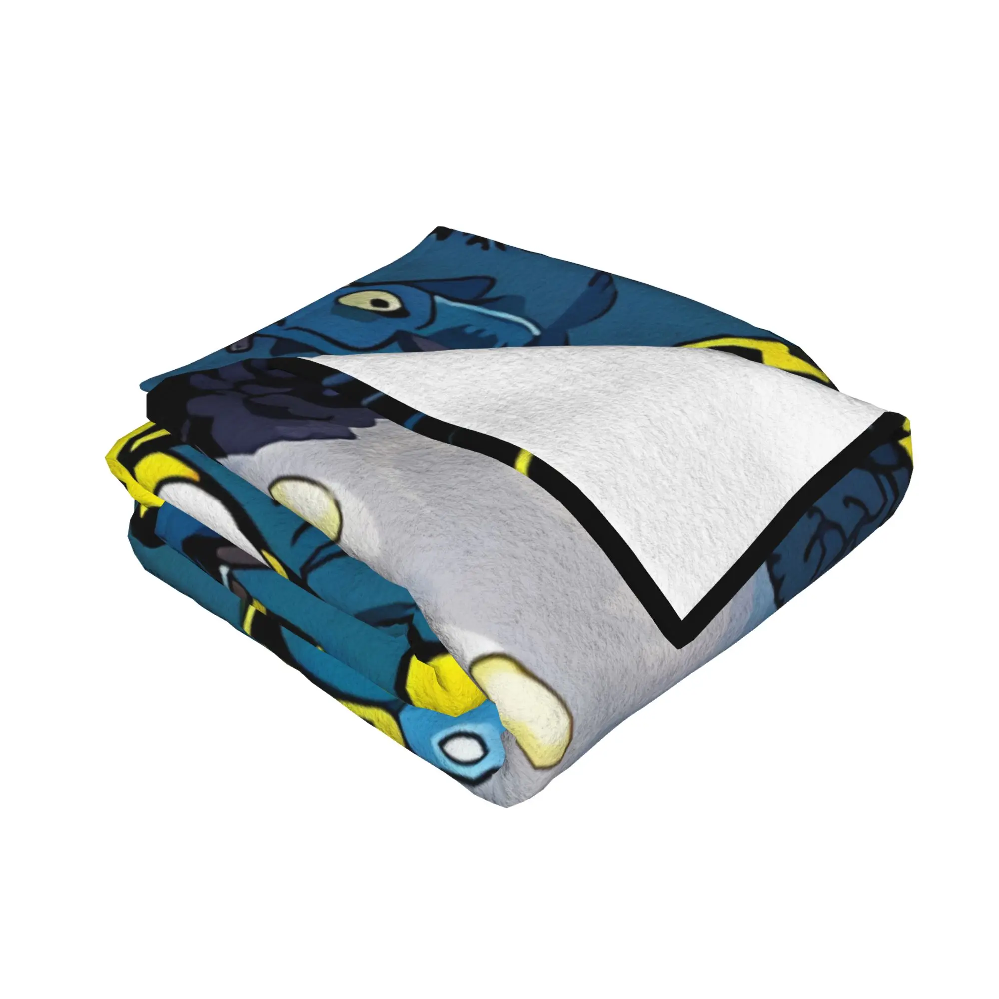 1PC home Cutecore Marsupilami Under Water Marsupilami Blanket Super Cosy Plush Home Living Room Sofa halloween