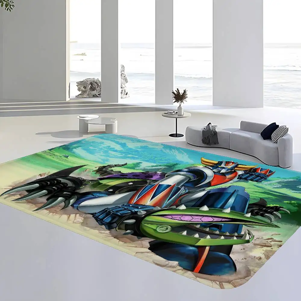 UFO Robo Grendizer Anmie Door Mat Nordic Style Bedroom Living Room Doormat Home Balcony Anti-Slip Alfombra
