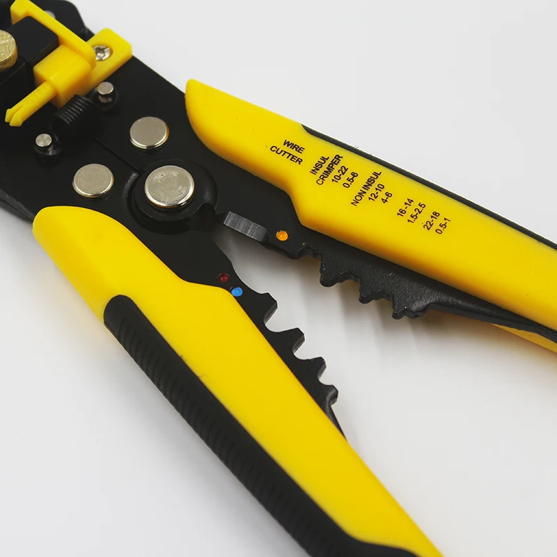 

Stripping Multifunctional Pliers, Used For Cable Cutting, Crimping Terminal 0.2-6.0mm, High-precision Automatic Brand Hand Tool