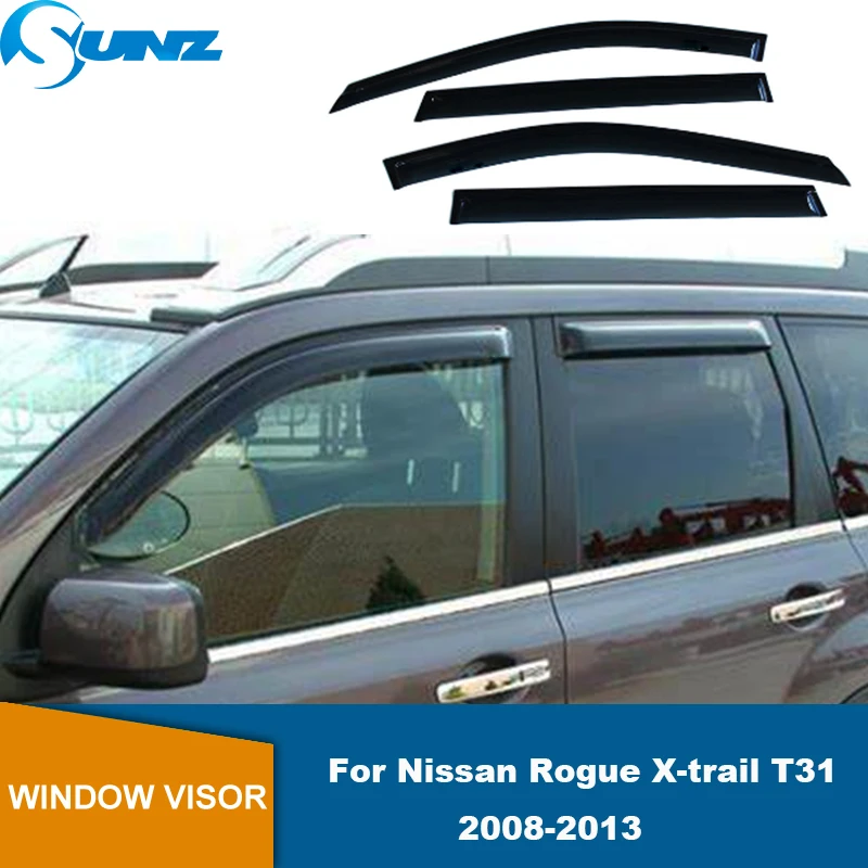 

Weathershield For Nissan Rogue X-trail T31 2008 2009 2010 2011 2012 2013 Window Visor Vent Awnings Rain Guard Deflector Shelter