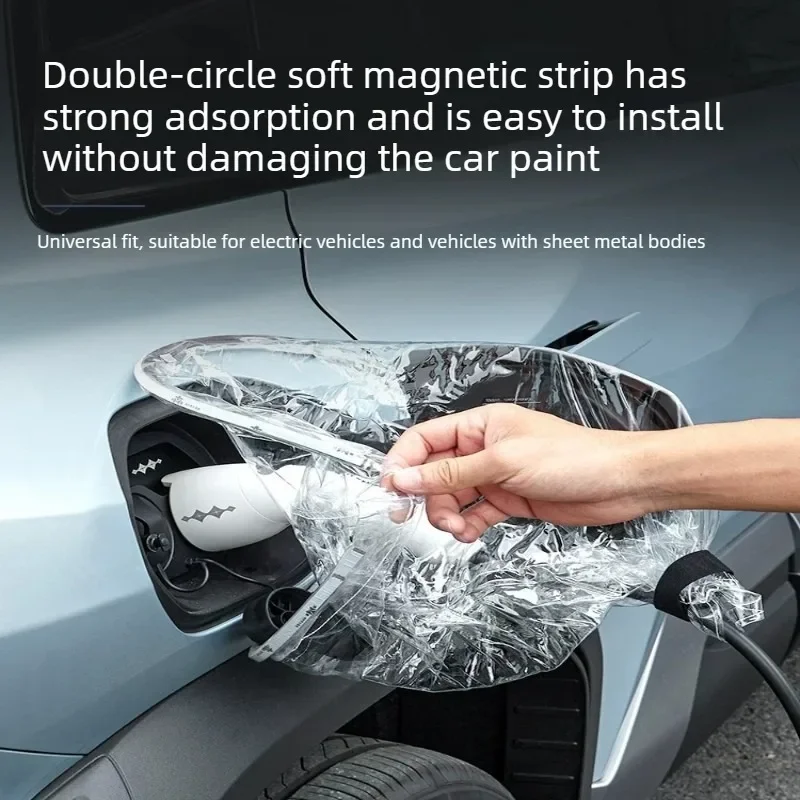 

For Magnetic Waterproof Charging Port Rain Cover, Protector for Fangchengbao Leopard 3 Exterior Accessories