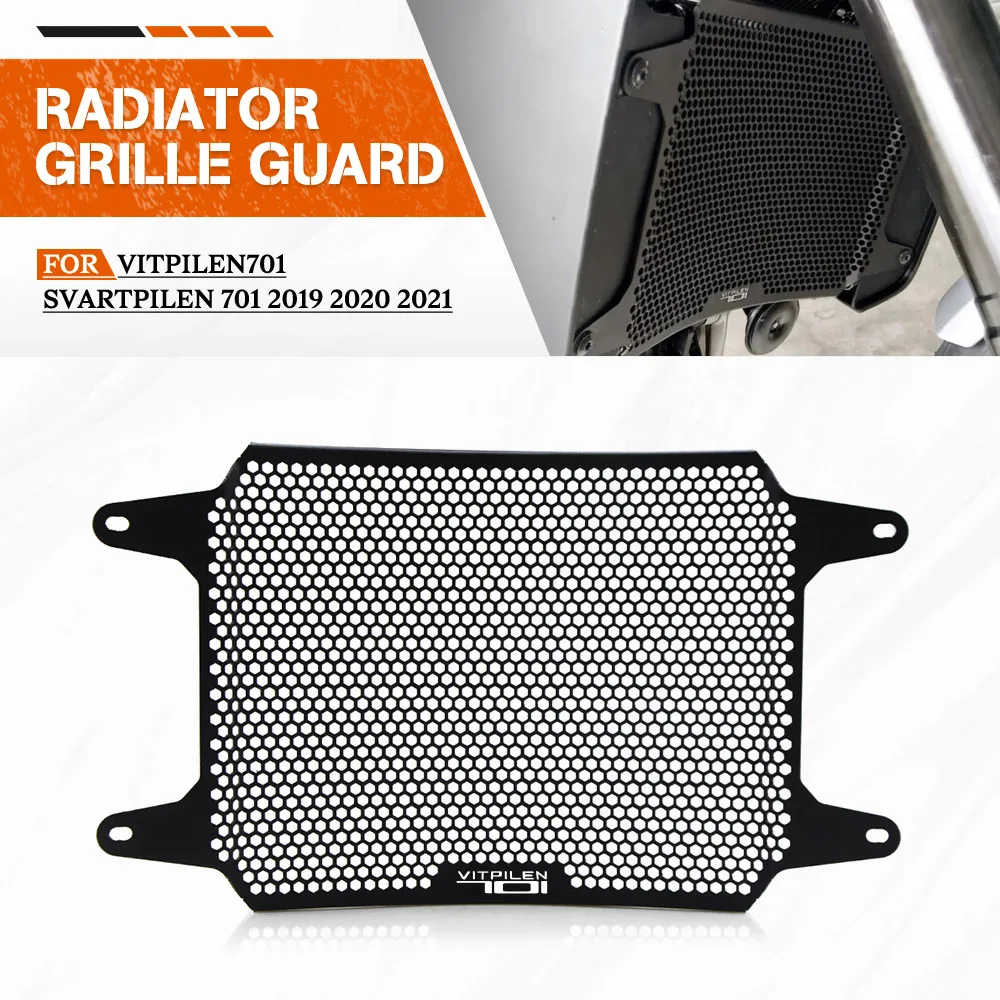 

For Husqvarna Vitpilen701 Svartpilen 701 2019 2020 2021 Motorcycle Radiator Guard Cover Protector Svartpilen701 Vitpilen 701