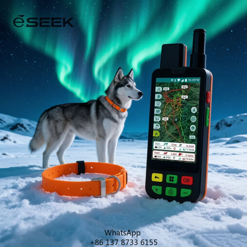 ESEEK Veterinary-Grade Dog Health Tracker: Continuous Resting Heart Rate + Bark Frequency Spectrum & 7-Day Trends
