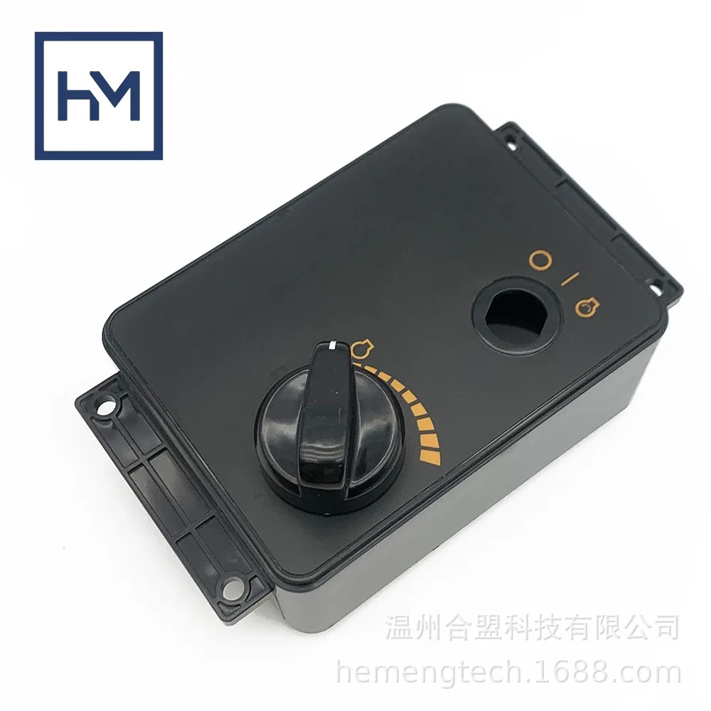 For Hyundai R215 R225 Throttle Switch Knob Controller Assembly 5 Keys Excavator Accessories