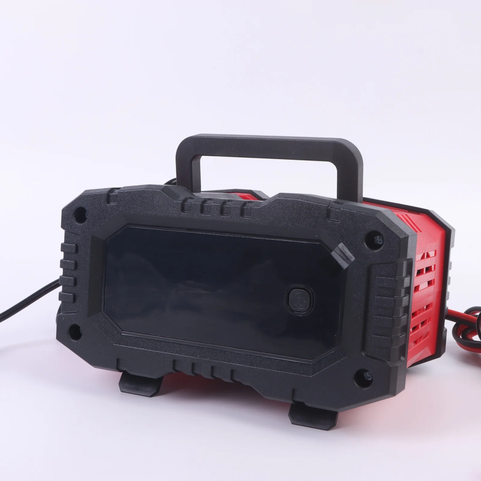 1 Buah Pengisi Daya Baterai Mobil Sepeda Motor Portabel 20A 300W 12V 24V 7 Tahap Pengisian Otomatis Perlindungan Tegangan Lebih dan Suhu Lebih