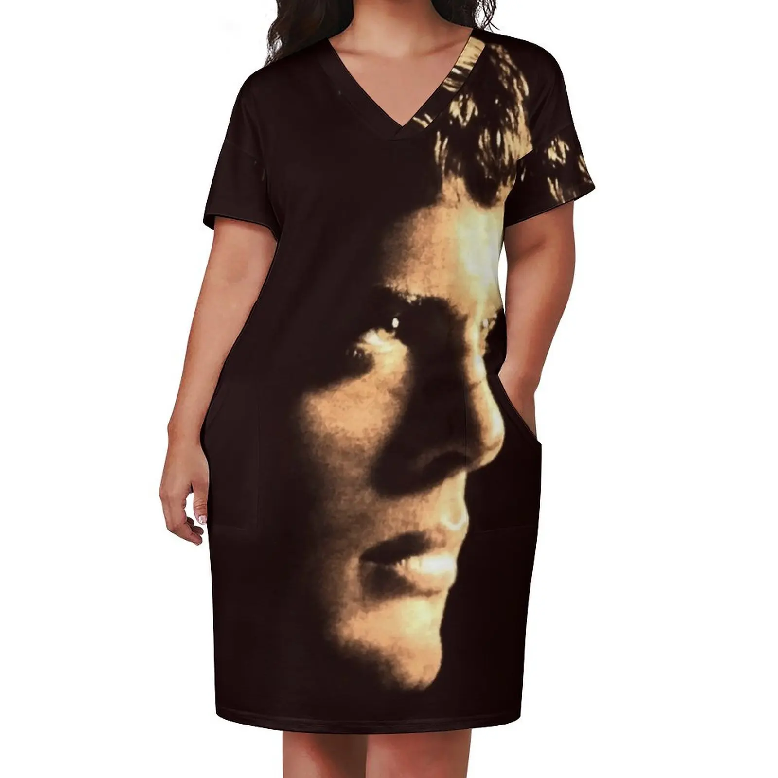 Luis Miguel En Concierto Vintage 90s Loose Pocket Dress elegant dresses for women cocktail dresses