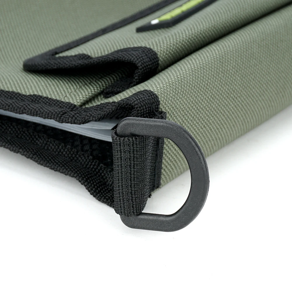 Hirisi Fishing Rig Bag Tackle Accessory Storage Bag for Carp Fishing Tackle Rigs Wallet Hair Rigs Transparent Carry Bag W122