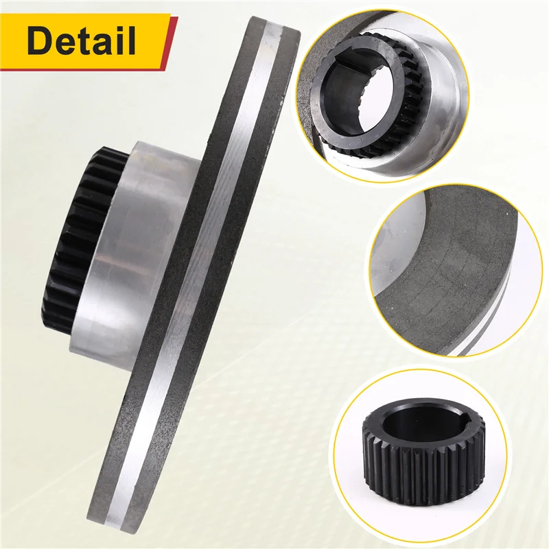 

180MM Electromagnetic Brake Motor Friction Brake Pads Brake Gear Discs Assembly For YEJ160 Base