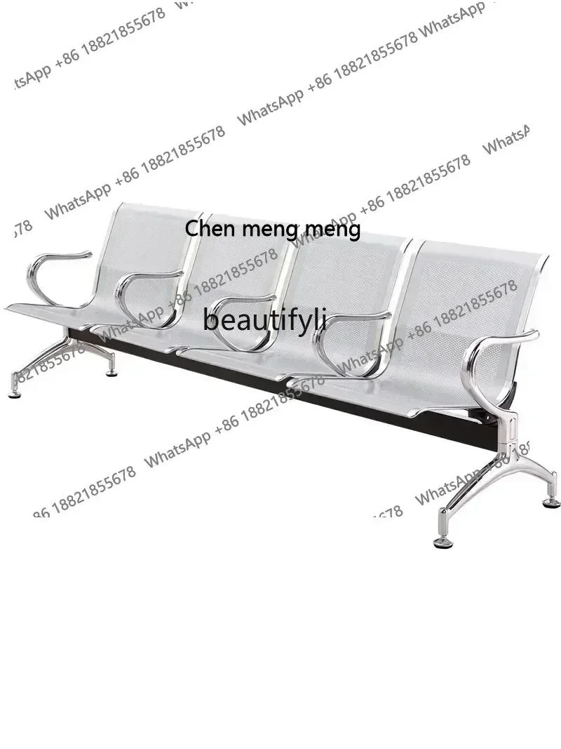 S7486 ss Cold Rolled Steel (CRS) Ladder Classroom Armrest Airport Chair Airport Lounge Chairs Station Waiting Chair Park Rest Ch