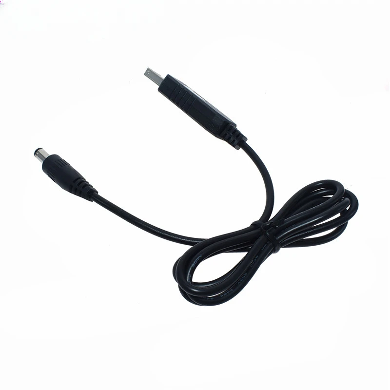 10PCS USB power boost line DC 5V to DC 9V / 12V Step UP Module USB Converter Adapter Cable 2.1x5.5mm Plug 4.8